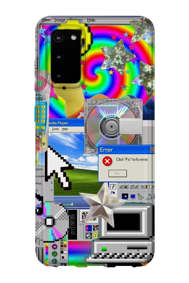 Samsung Galaxy S20 Compatible Printed Transparent Phone Case |   Collection: Aeroglass Mirage