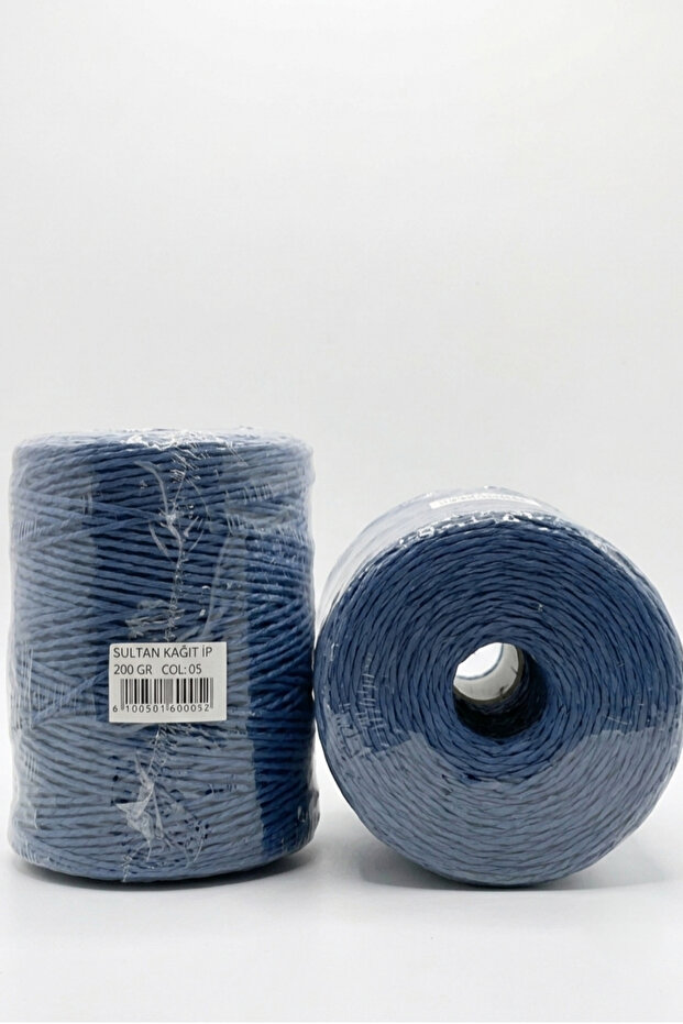 1 Piece Sultan Paper Thread 200 Gram Bag Hat Supla Basket Macrame Straw Weaving Thread Color:05