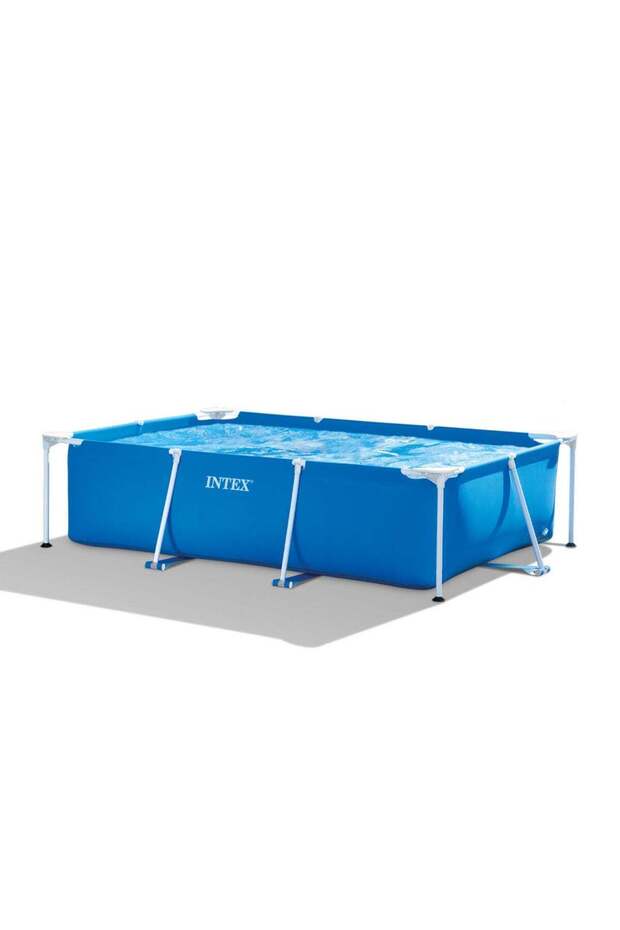 Rectangular Frame Pool Set – 3m x 2m x 0.75m – Above Ground Swimming Pool for Kids & Adults – Ages 6+