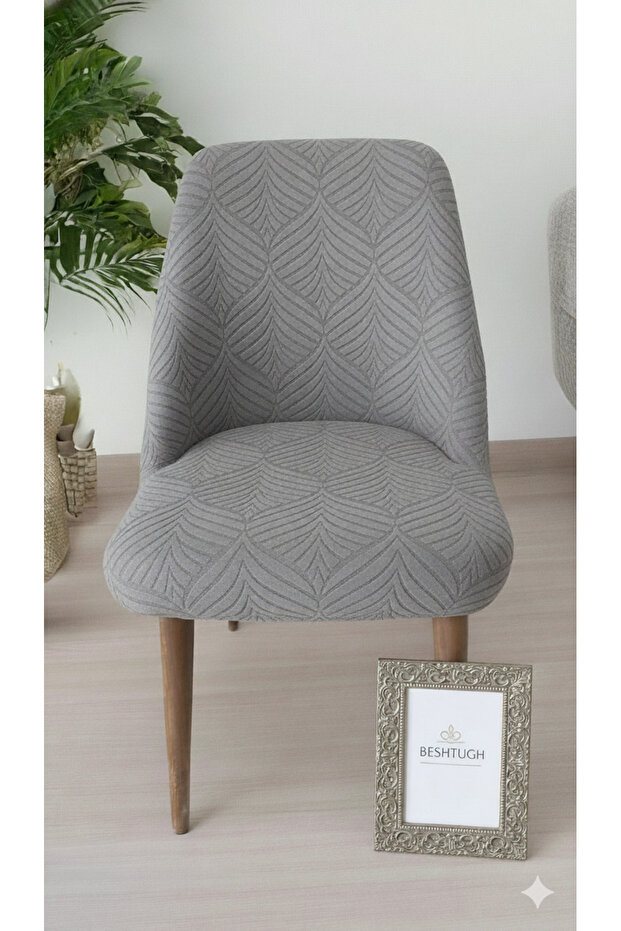 JAKAR Fabric Chair Cover Large Oval Washable Stretchy Elasticated Fabric Chair Cover 1 Item