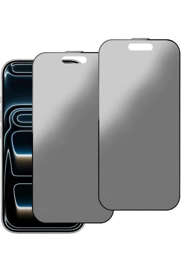 2 Pack for iPhone 17 Pro Max Matte Privacy Screen Protector Anti spy Tempered Glass Anti Glare Film 6.9 inch
