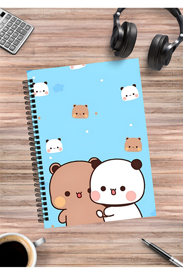 Bubu Dudu Anime Spiral Notebook A5 (50 Sheets)