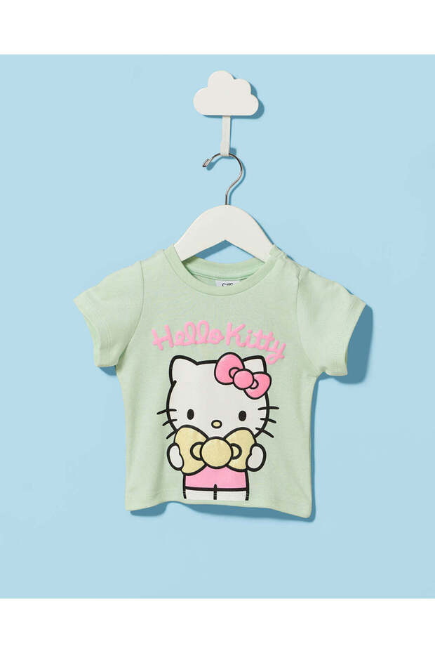 Infant Girls Hello Kitty Print T-Shirt