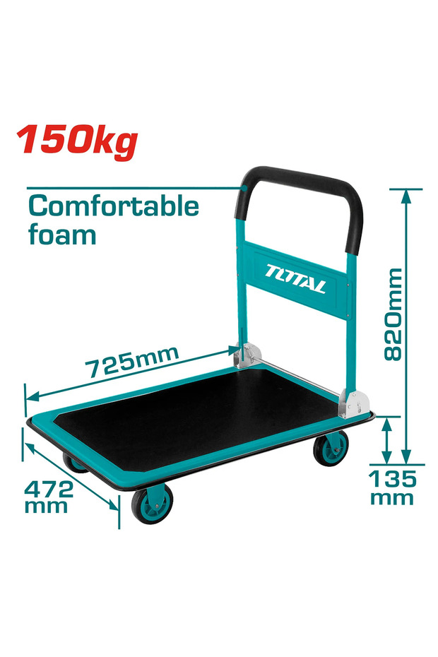 عربية نقل بضائع 150Kg 4كفرات THTHP11502 توتال