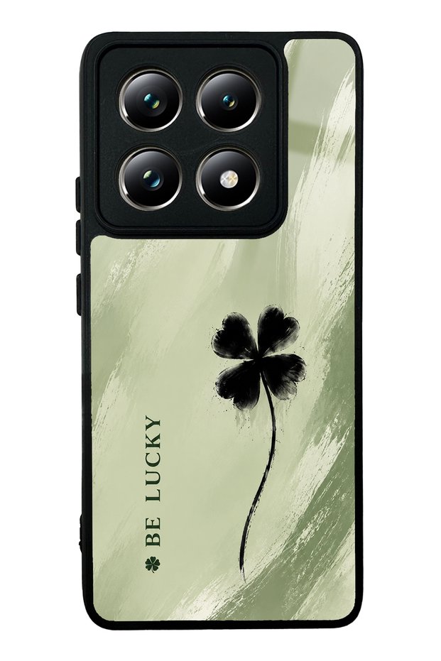 Xiaomi Mi 14t Pro Sage Lucky Clover Design Glossy Phone Case