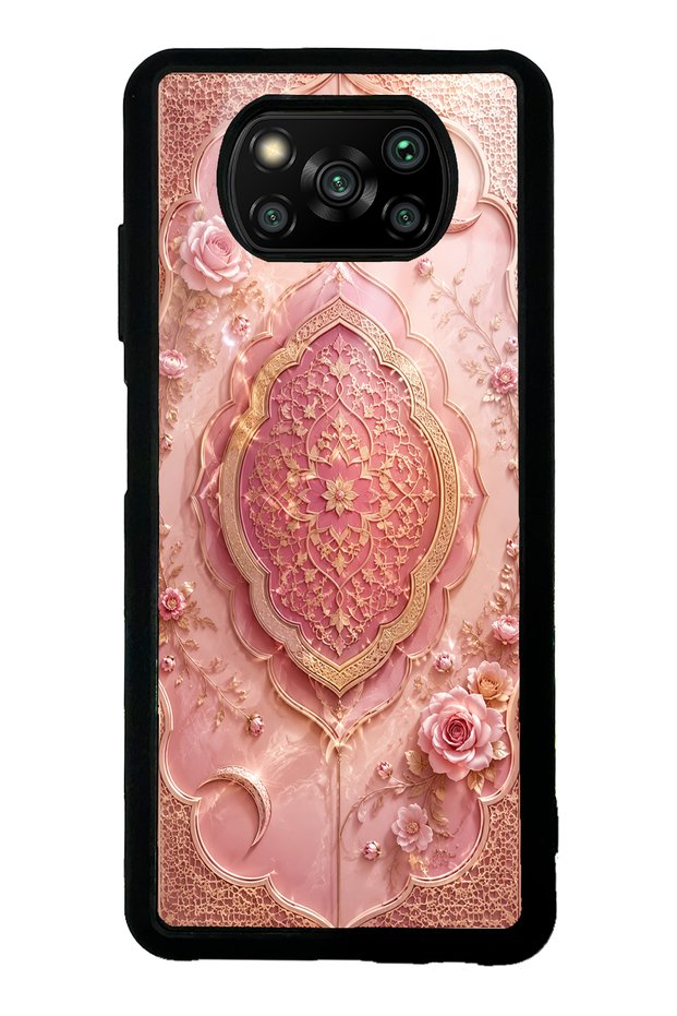 Xiaomi Poco X3 Blush Crescent Palace Design Glossy Phone Case