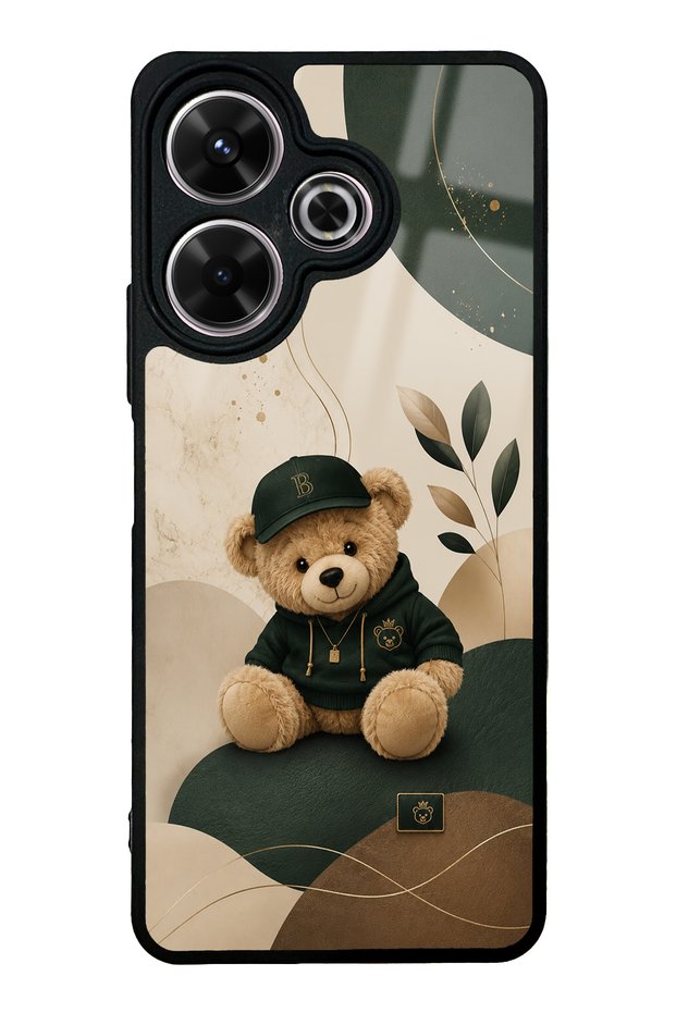 Xiaomi Redmi 13 4g Forest Teddy Design Glossy Phone Case