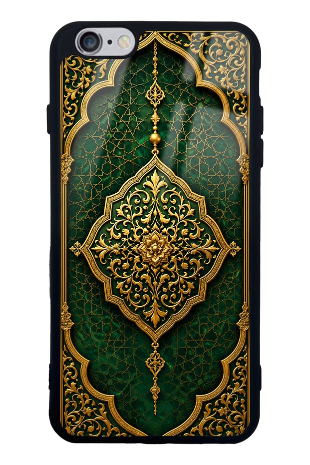 iPhone 6 Plus Emerald Ottoman Majesty Design Glossy Phone Case