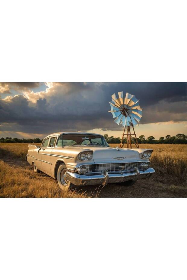لوحة جدارية TH CAR - 70cm * 70cm