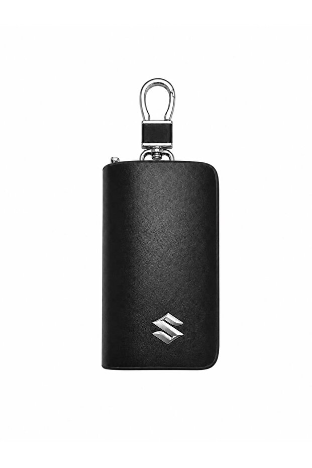 Suzuki Leather Zipper Keychain Stylish Quality Accessory Bag Car Car Keychain
