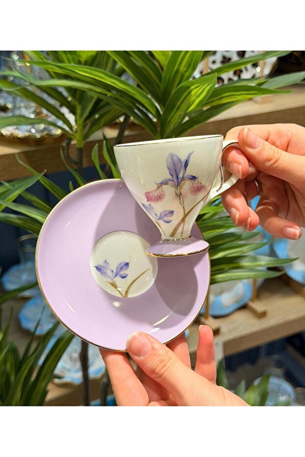 6-Person Flora Coffee Cup Set