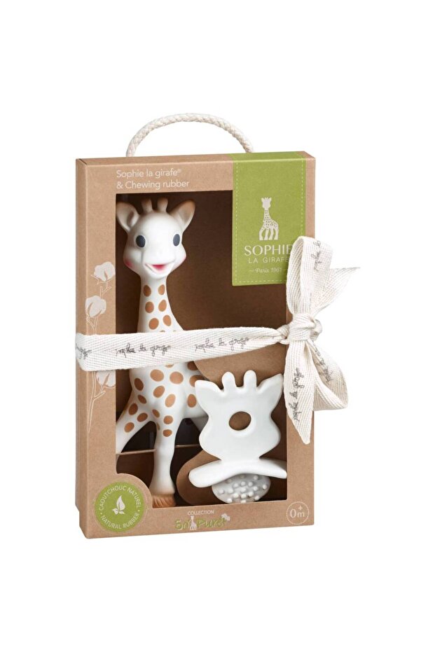 So'Pure & Teething Rubber Brown White