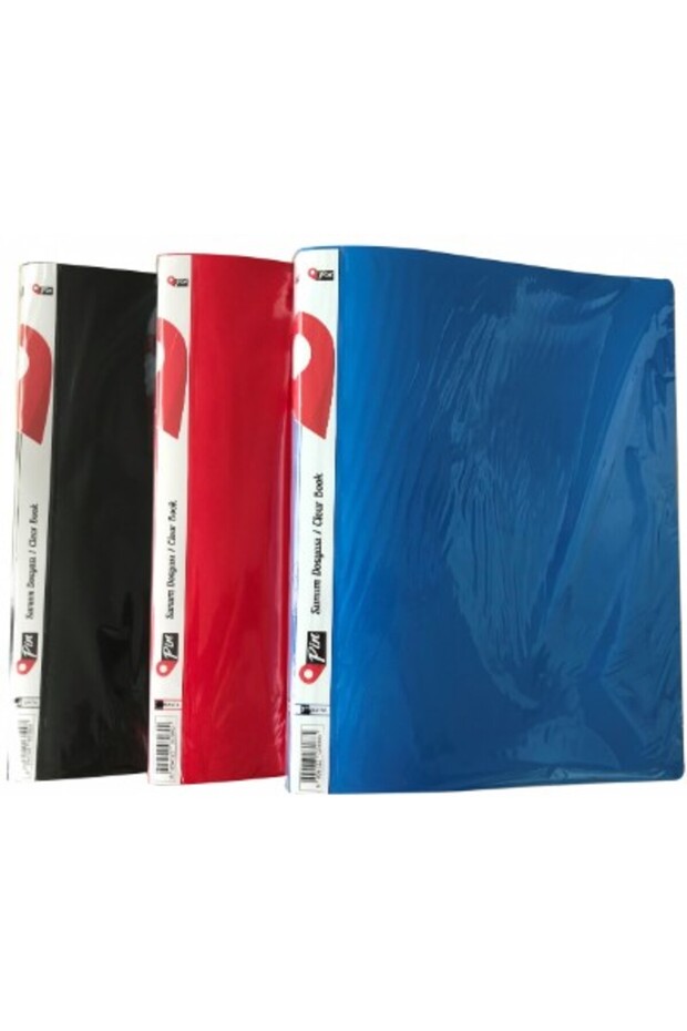 80's Presentation File Set of 5 (Mixed Colors)