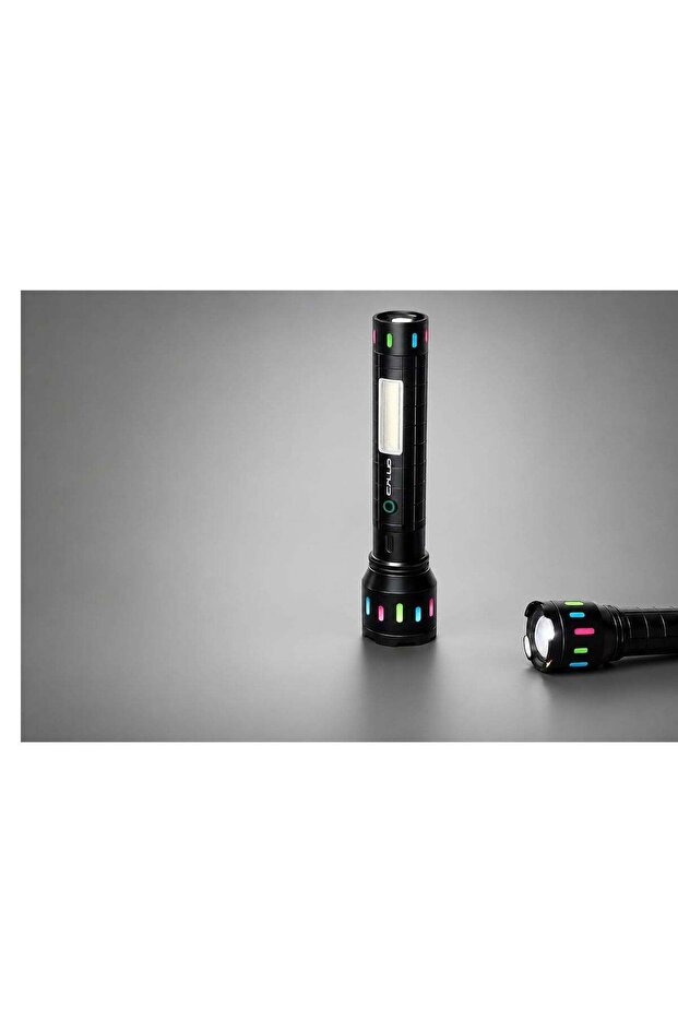 WL-10ZS Super Bright Rechargeable Torch | High Power LED Flashlight with COB Light