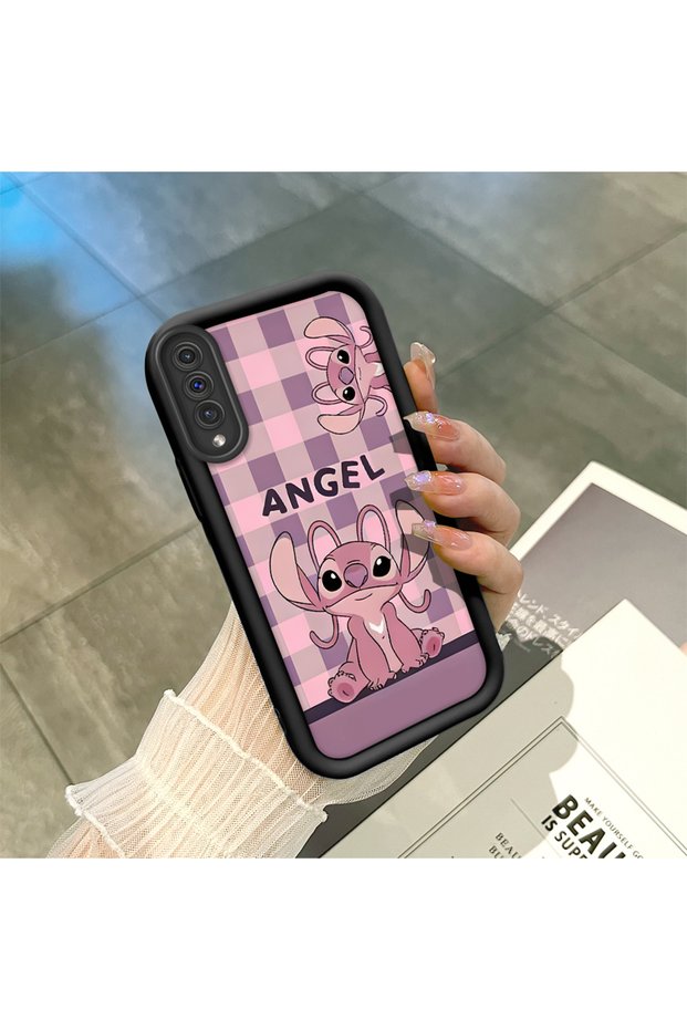 Samsung Galaxy A50/A50S/A30S Compatible Black Silicone Case Shockproof with Camera Protection