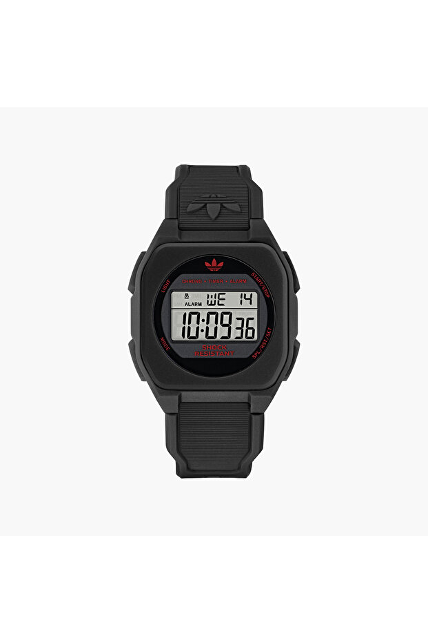 City Tech Four Unisex 42 MM Black Digital | AOST25029