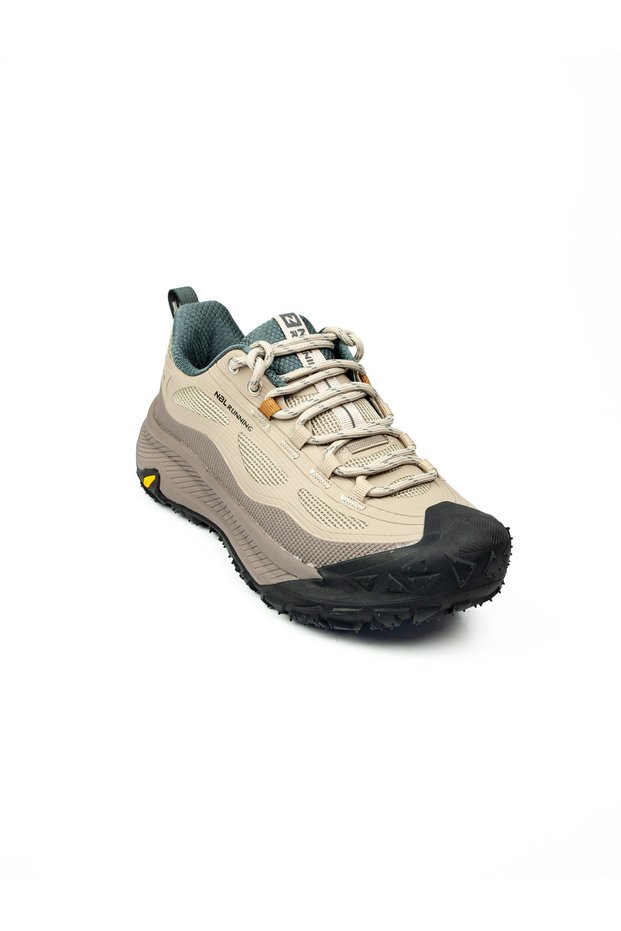 25036 Beige Waterproof Women's Outdoor Trail Running Shoes
