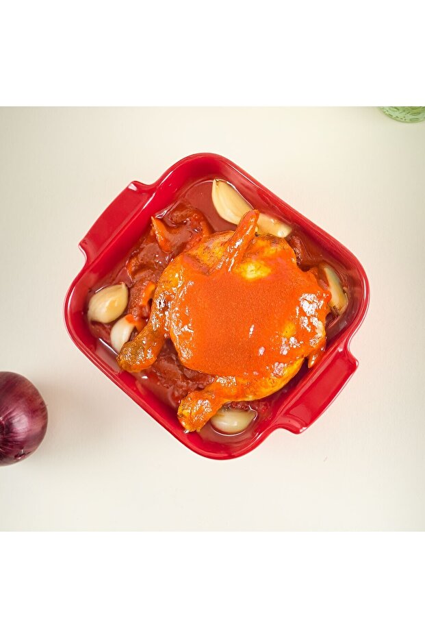 Elissa Square Oven Dish Red 21 cm