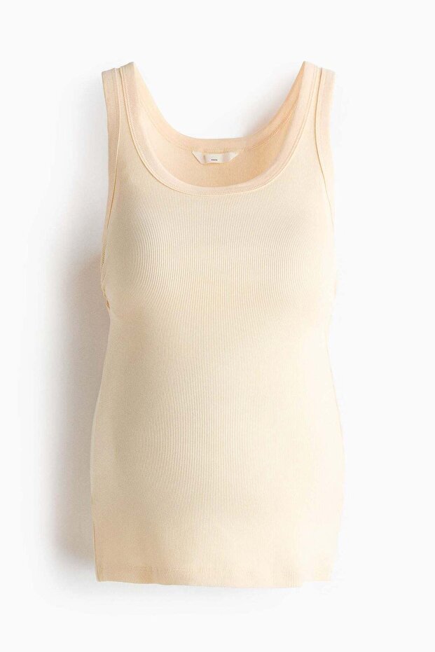 MAMA Ribbed vest top