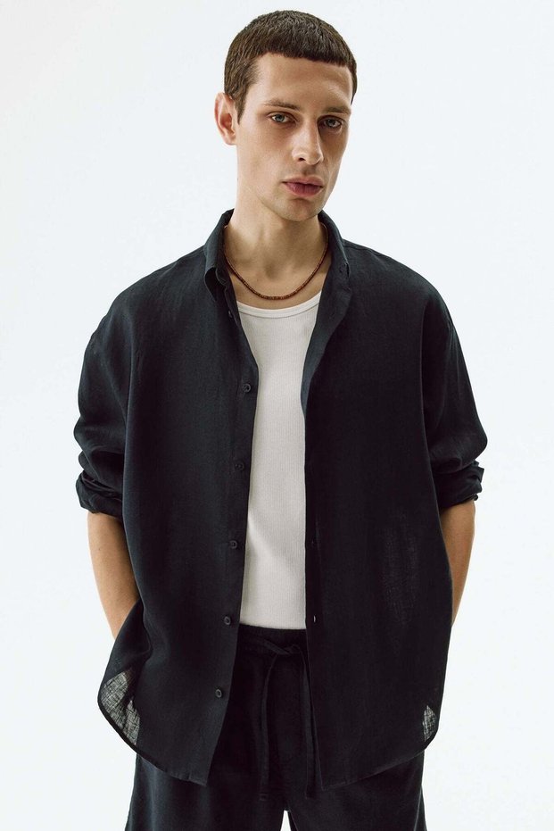 Relaxed Fit Linen shirt
