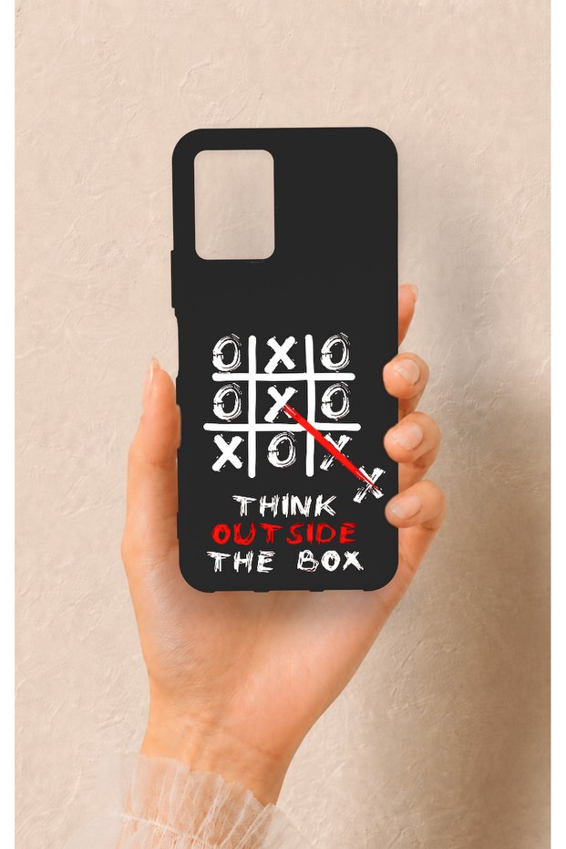 Vivo Y21S Compatible Out Side the Box Patterned Silicone Case