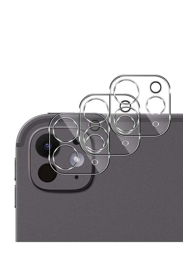3Pcs Camera Tempered Glass for IPad Pro 11 2024 Lens Protector Protective Flim Tablet Accessories