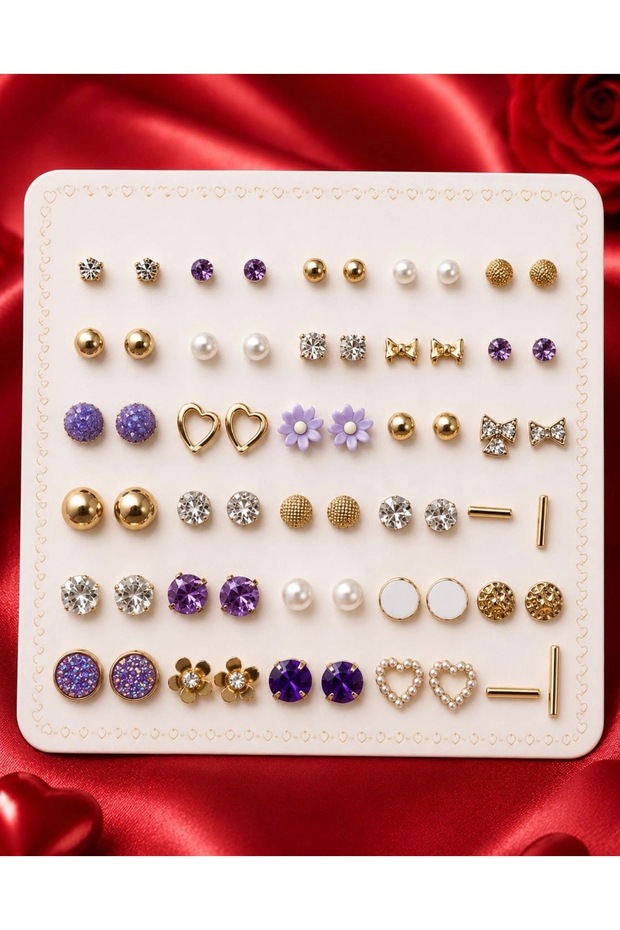 Lavender Luxe Stud Collection