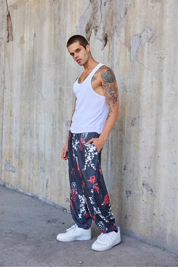 Men's Loose Street Style Shalwar Trousers