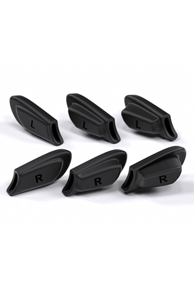 3 sets 3 Sets Silicone Anti-Slip Eyeglass Ear Hooks Sports Anti-Fall Temple Grips End Tips For Ray-B