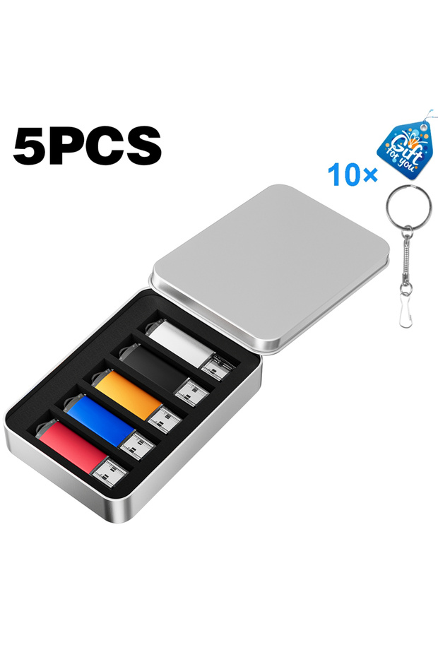 128MB Not GB WHITE 5PCS/Lot Plastic USB Flash Drive 4GB Office Memory Stick 8GB 32GB 64GB Pen Drive