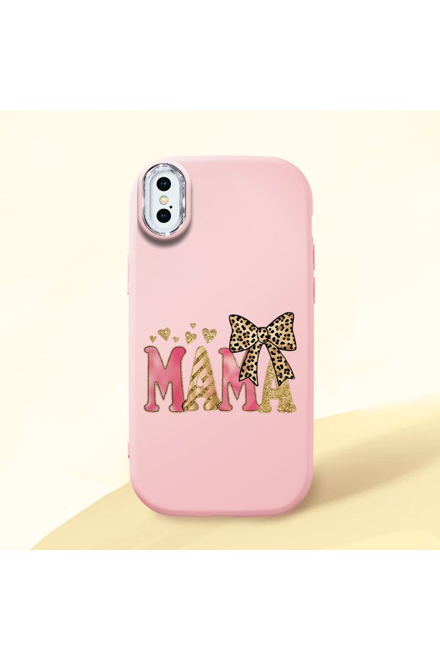 Pink Silicone Case with Shock-Absorbing Camera Protections Compatible with iPhone XS Max