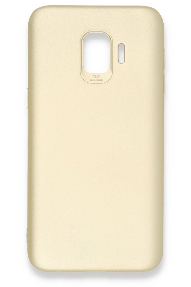 Compatible Case for Samsung Galaxy J2 Core Yumauask Colorful Flexible Premium Rubber Silicone - Gold
