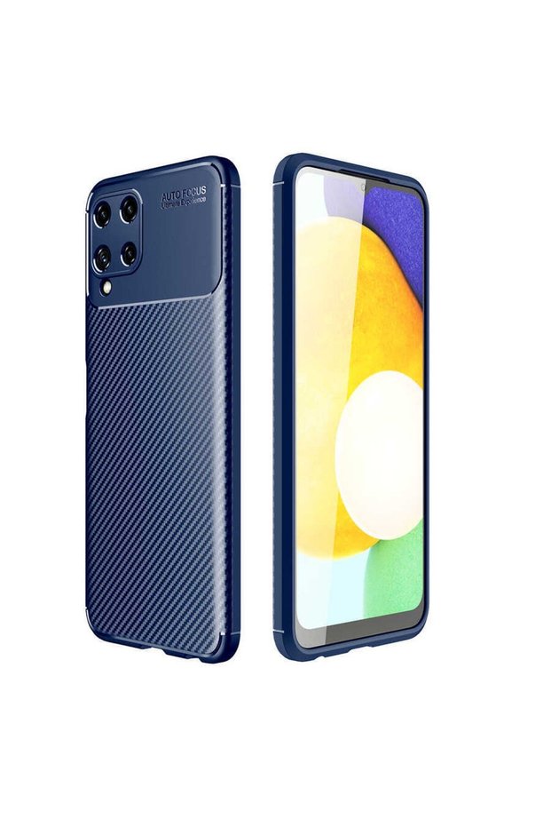 Case Carbon Design Cover for Samsung Galaxy M32 Mobile Phone