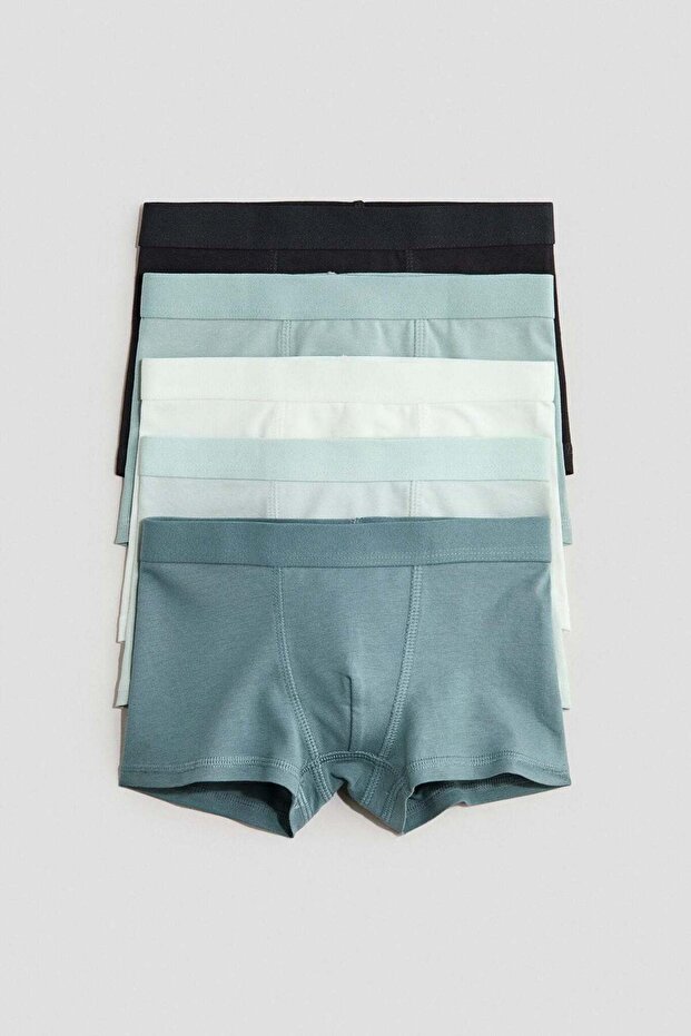 5-pack cotton trunks