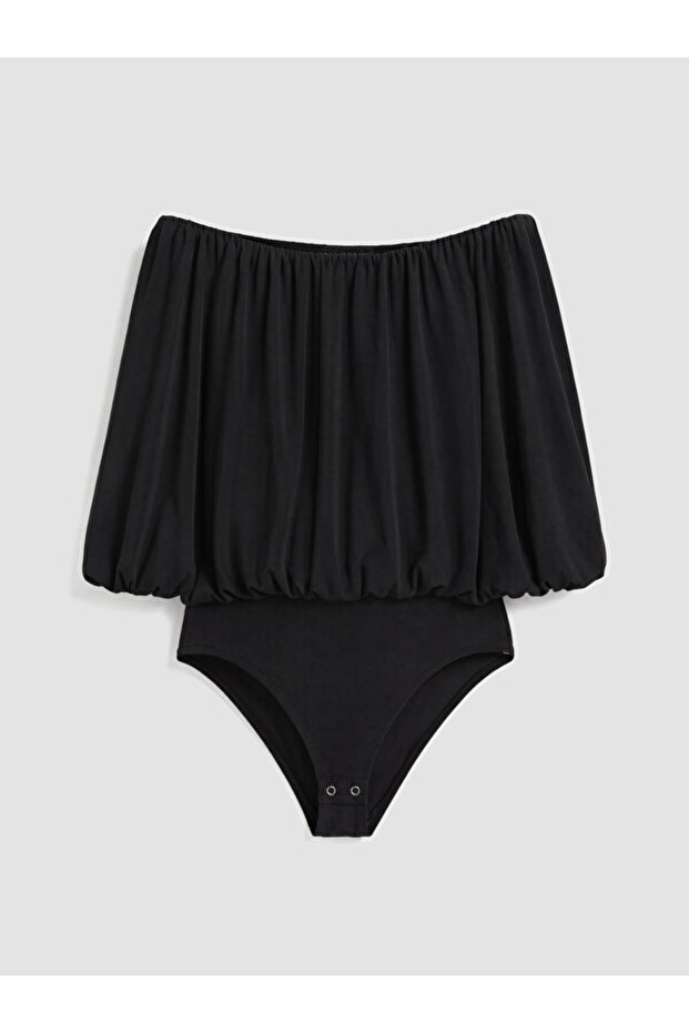 Sparkling Choices from Shining Store Zero Roba Collar Ruffle Women's Bodysuit