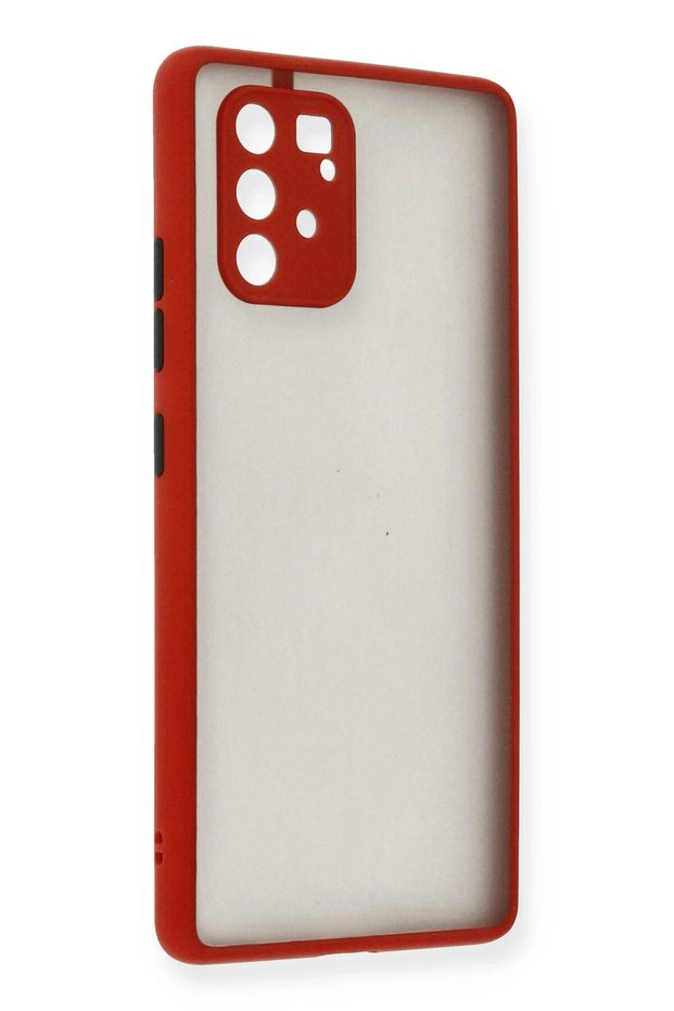 Aconcept Galaxy A91 / S10 Lite Case Montreal Silicone Cover (112725) - Red