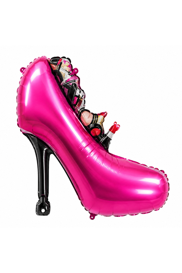 High Heels Pink Foil Balloon