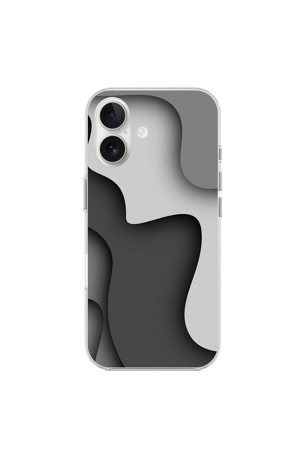 iPhone 17 Compatible Wallpaper 2 Design Transparent Case