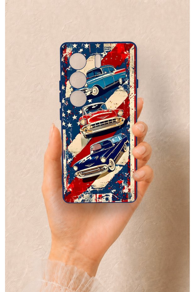 Tecno Camon 40 4g Compatible American Chevrolet Pattern Silicone Case
