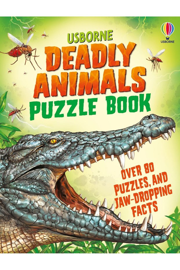 Deadly Animals Puzzle Book