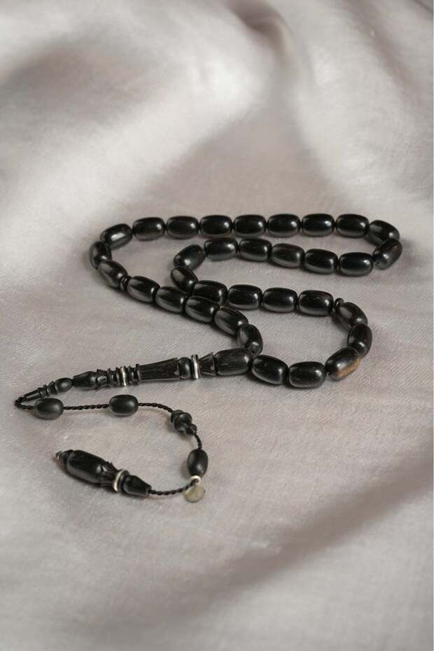 Hand polish hand carved high level shooting şükrü baba premium series ebony wood tasbih