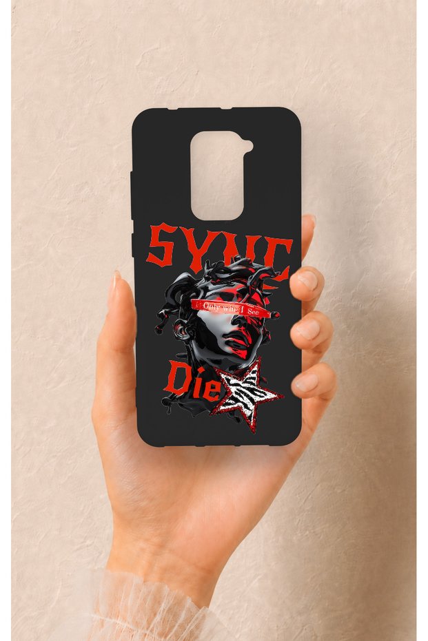 Redmi Note 9 Compatible Sync Die Patterned Silicone Case