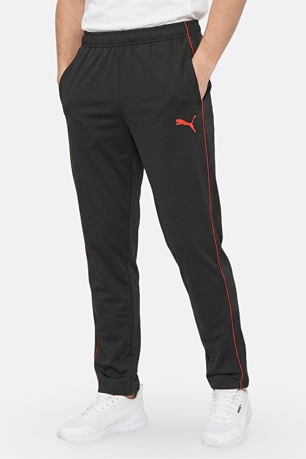 Men Sportswear Fit Training Track Pants, Black