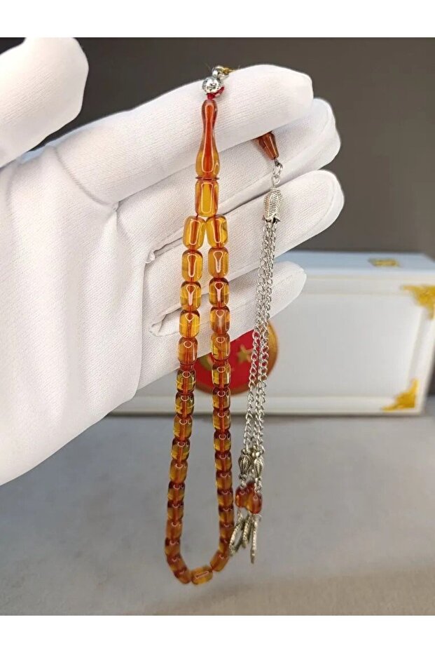 FIRE AMBER ROSARY