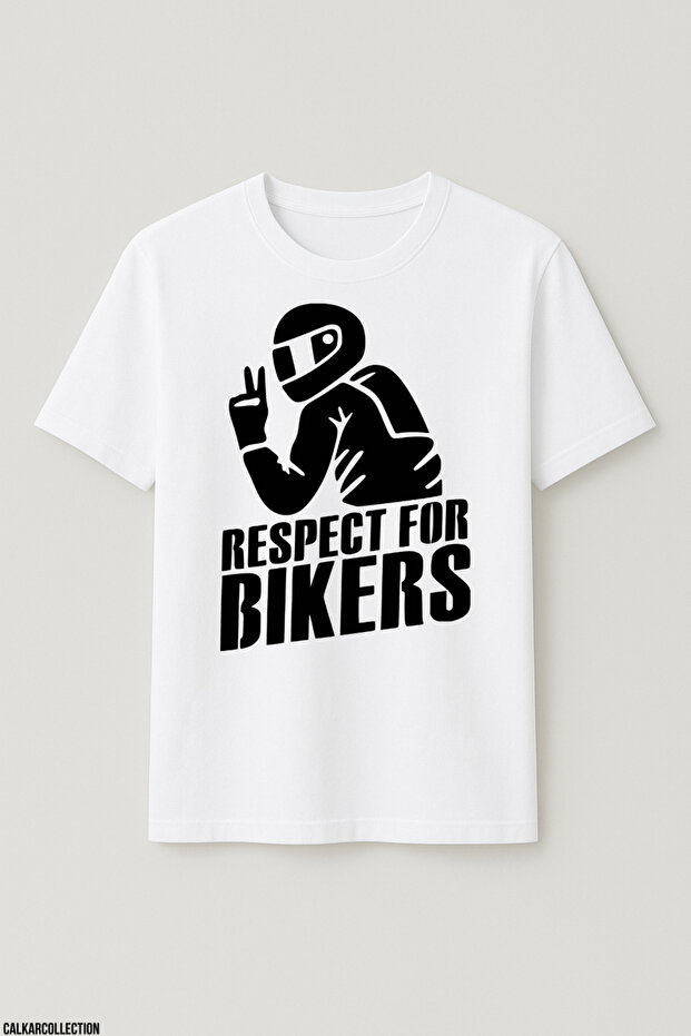 تي شيرت كبير الحجم للجنسين من Respect For Bikers