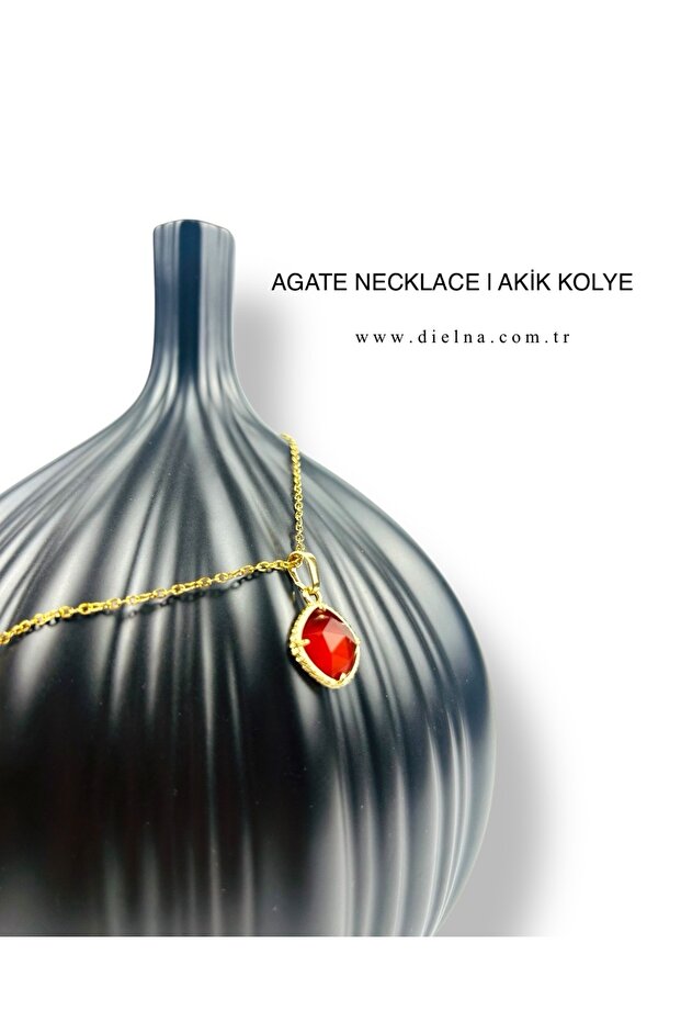 AGATE NECKLACE | AKİK KOLYE