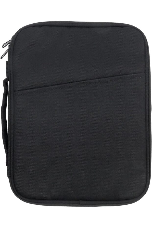 Tablet Case Suitable for 11-Inch Devices Handle 360 Full Protection Handheld Handbag Briefcase Storage Bag Laptops E-Readers Black