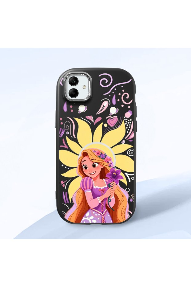 Black Silicone Case with Shock-Absorbing Camera Protections Compatible with Samsung Galaxy M13 5G/A04
