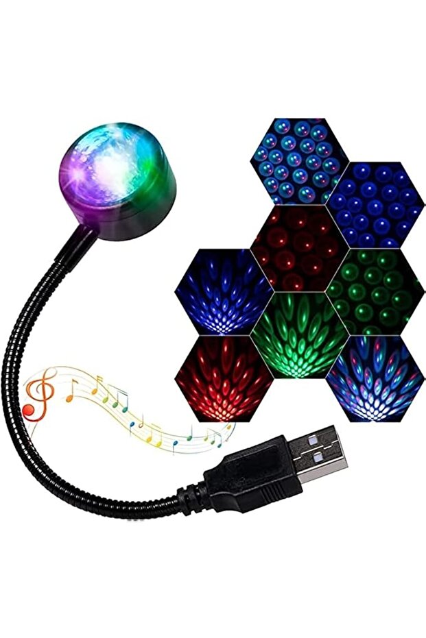 Car Roof Lights, USB Star Projector Night Light, Adjustable Interior Car Lights,Portable Car