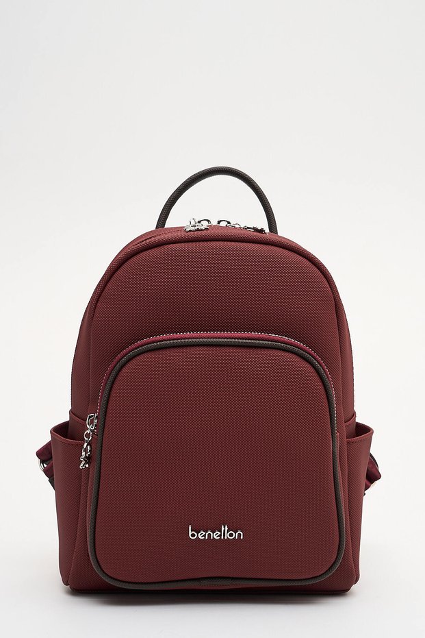Benetton Women's Backpack Bordo-Brown Bnt1927
